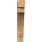 Ekena Millwork Imperial Block Rough Sawn Bracket, Western Red Cedar, 6"W x 32"D x 38"H BKT06X32X38IMP05RWR - alternate 4